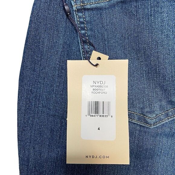 NWT NYDJ Barbara Bootcut Jeans Size 4 - Picture 9 of 10